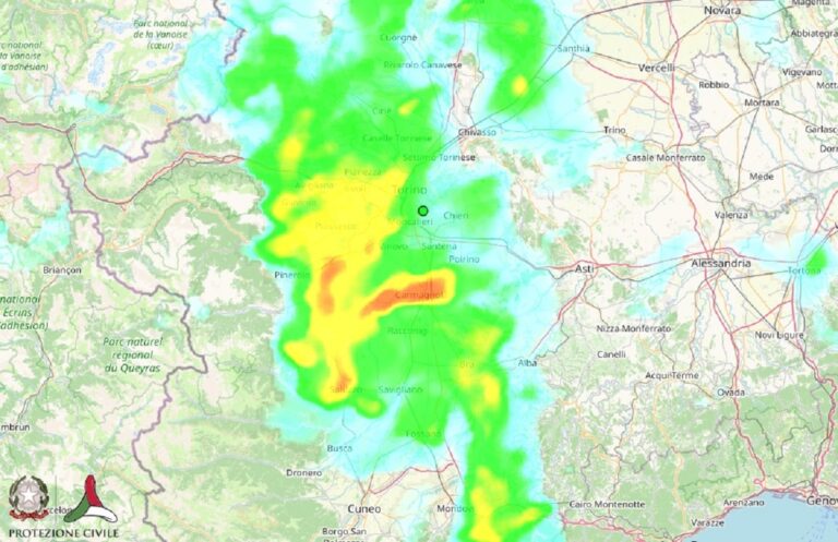 maltempo piemonte oggi