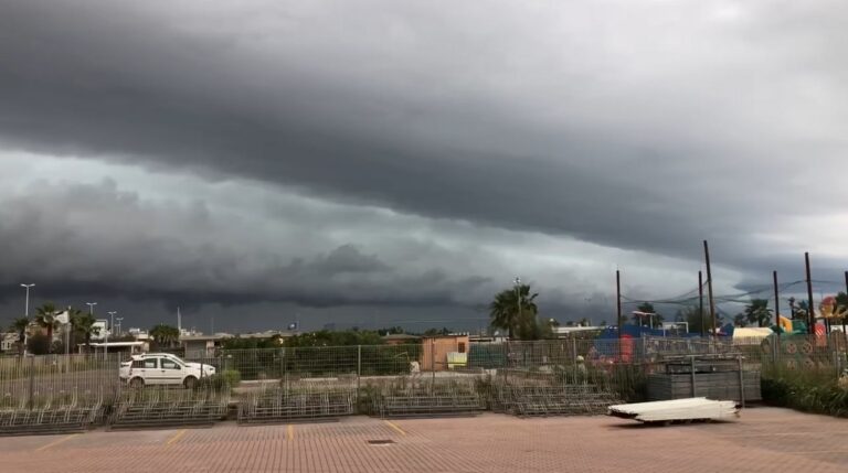 maltempo shelf cloud veneto