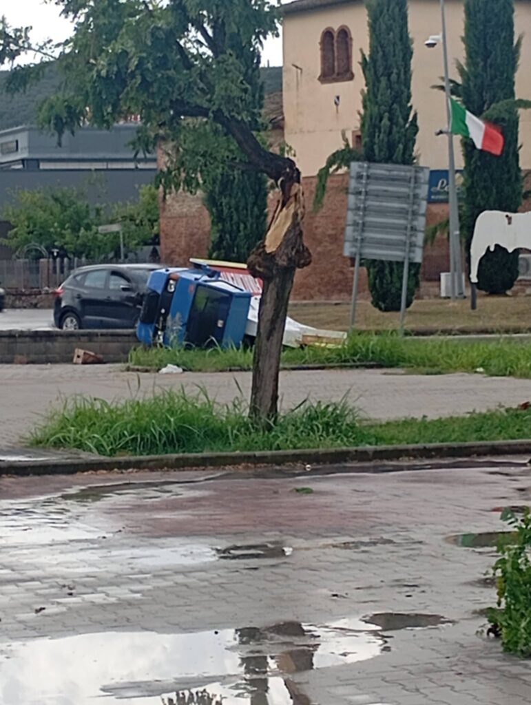 maltempo sinalunga toscana