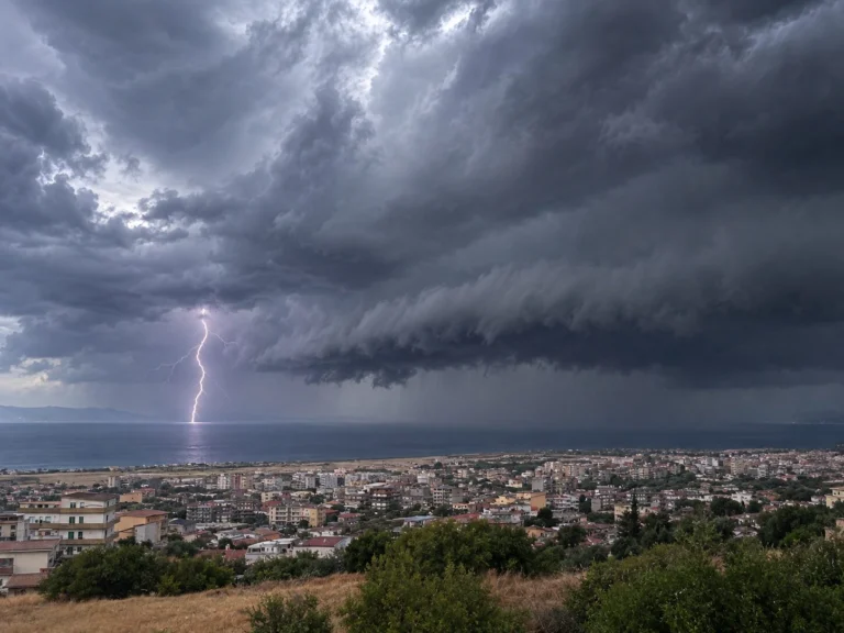 maltempo stretto di messina