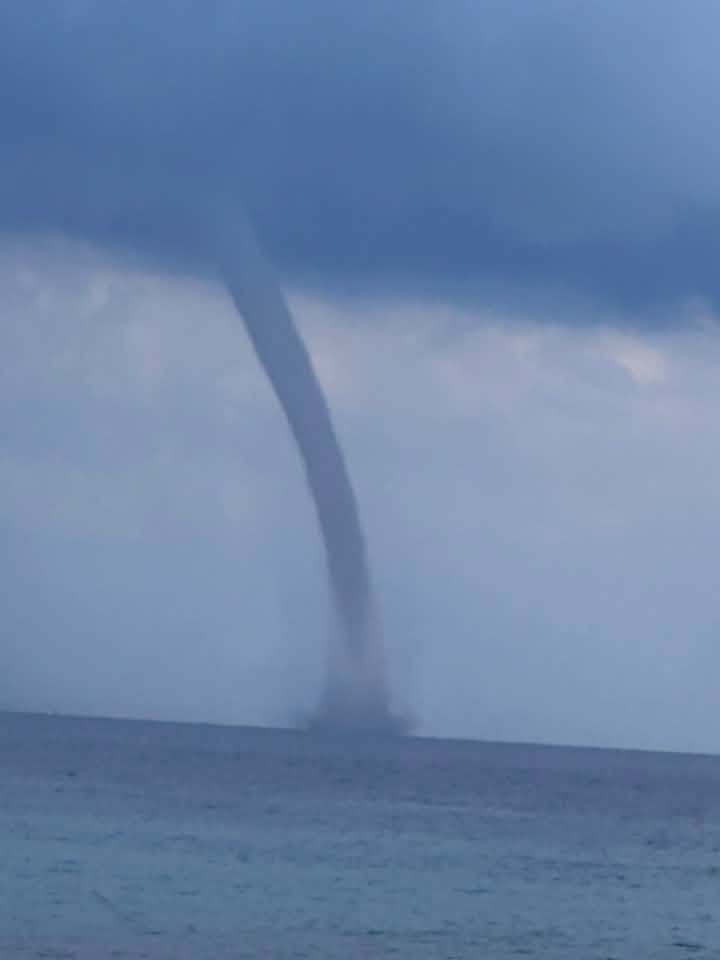 maltempo tromba marina amantea calabria