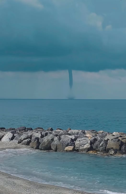 maltempo tromba marina amantea calabria