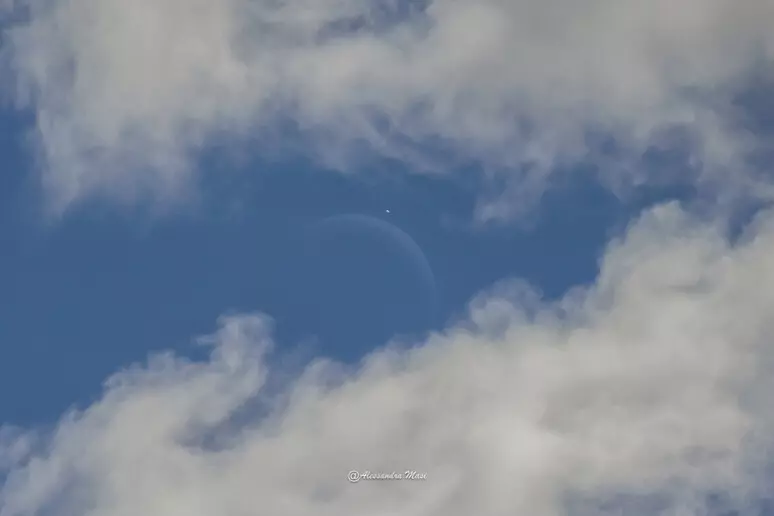 occultazione luna venere