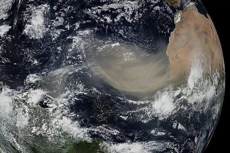 polvere atmosfera terra