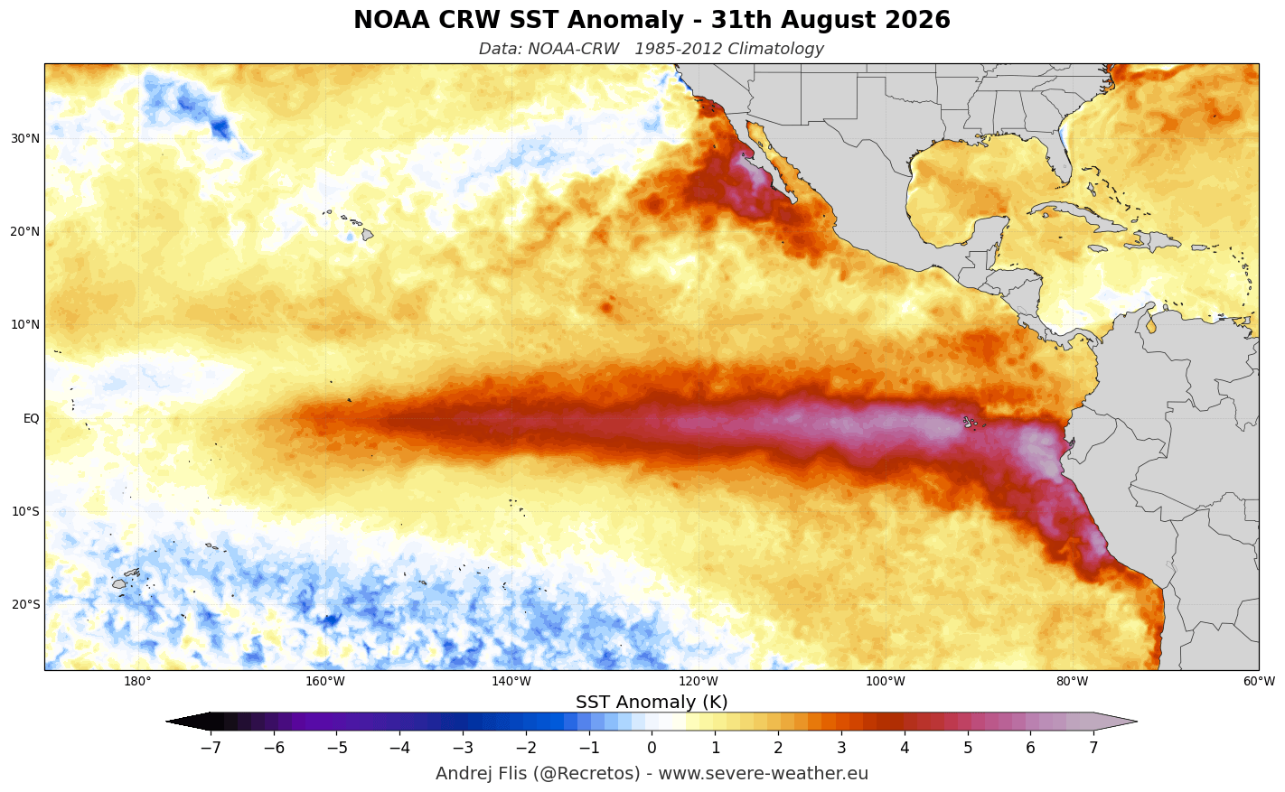 previsioni El Niño 2026-2027