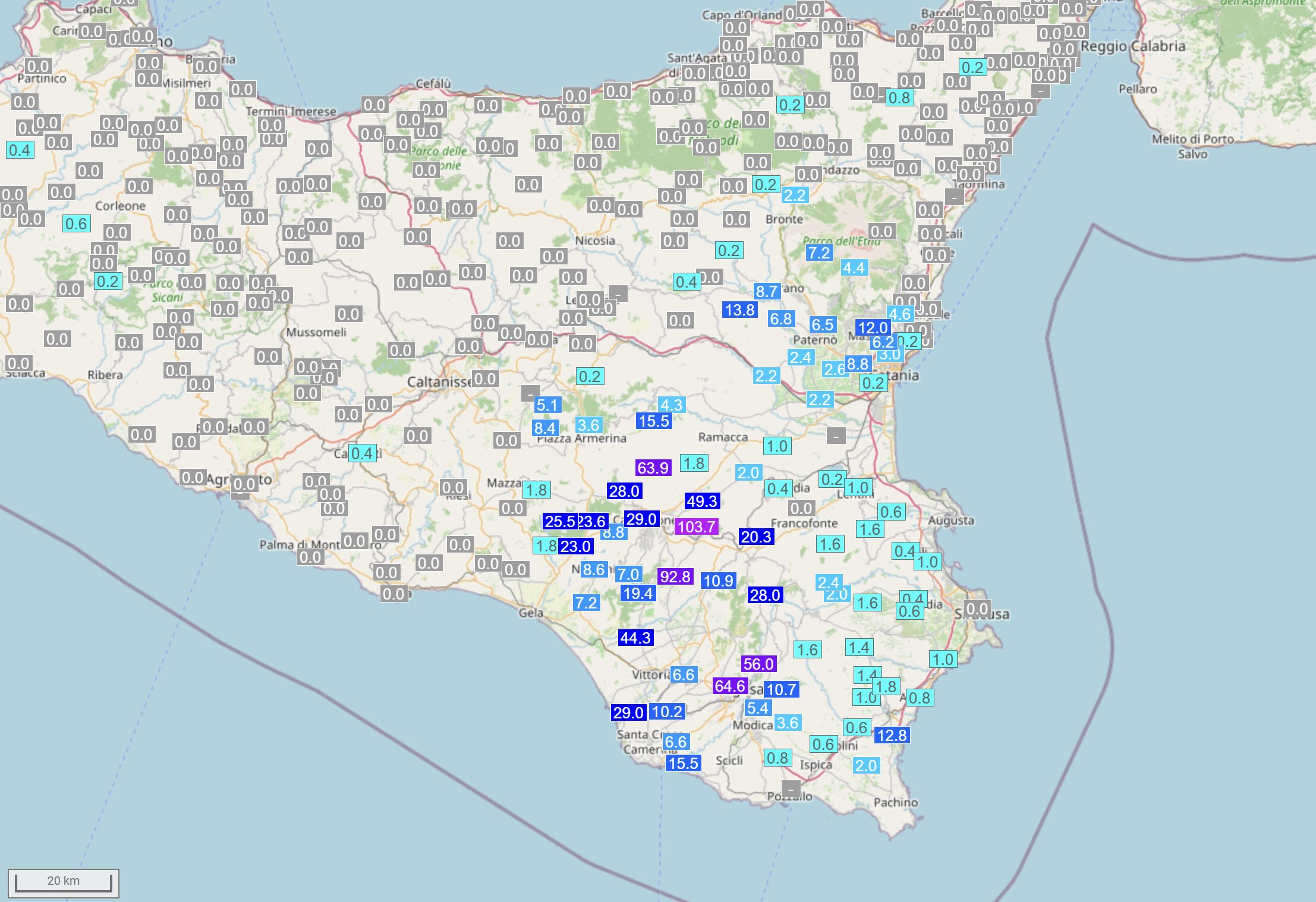 sicilia ciclone mediterraneo