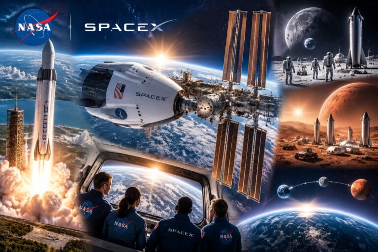 spazio nasa spacex