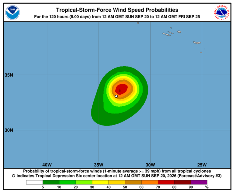 tempesta tropicale fey atlantico