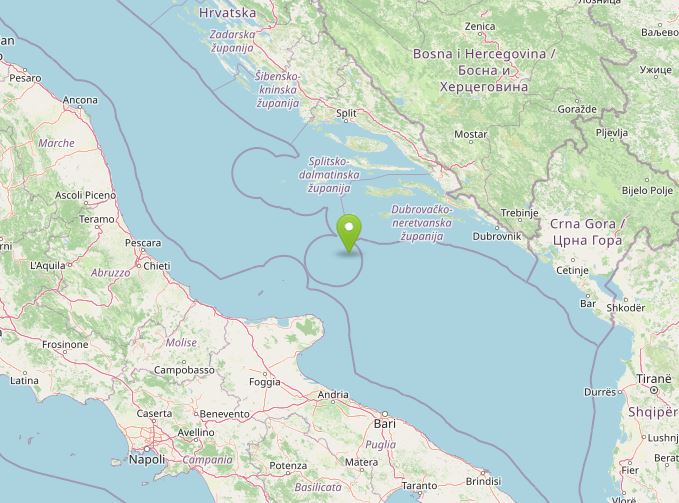 terremoto adriatico molise puglia croazia
