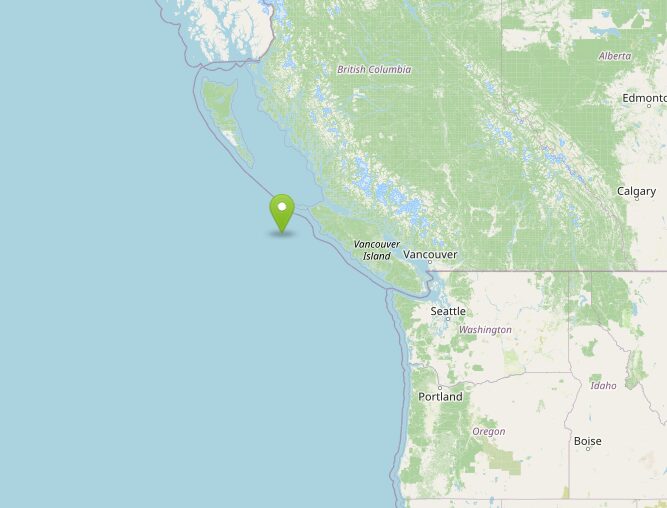 terremoto canada