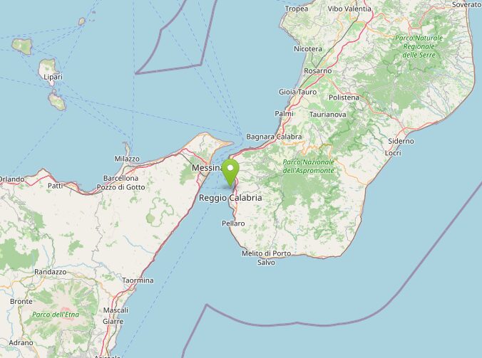 terremoto oggi reggio calabria stretto messina