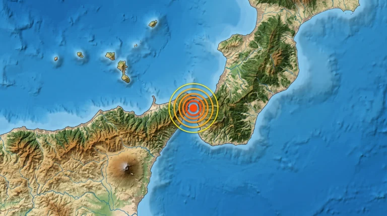 terremoto oggi stretto messina reggio calabria