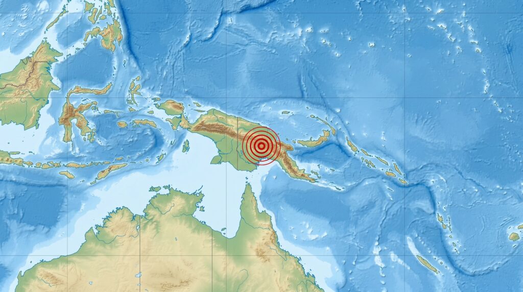terremoto papua nuova guinea