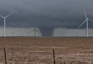 tornado claude texas
