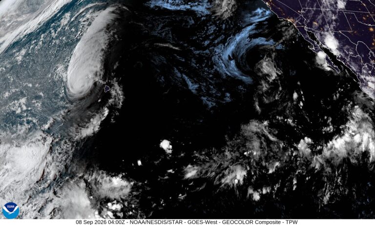uragano lowell hawaii