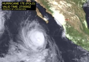 uragano polo messico