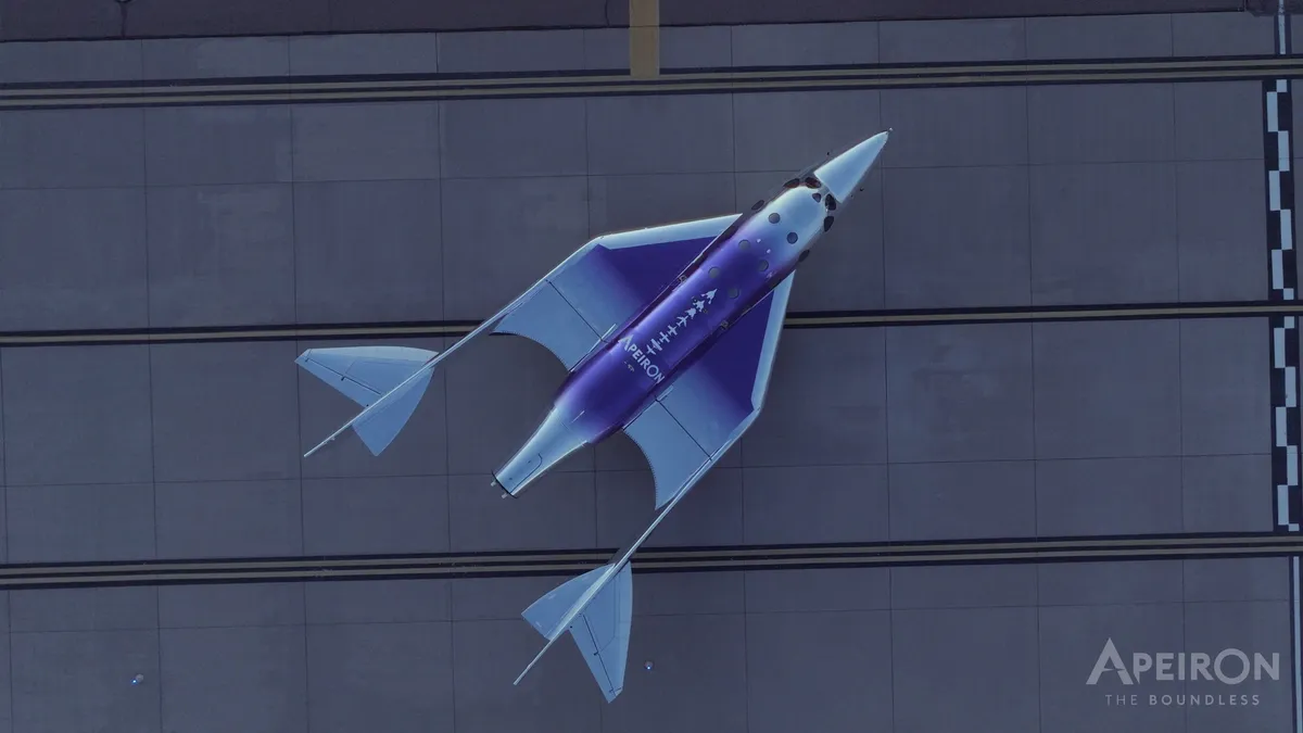 Apeiron virgin galactic 2