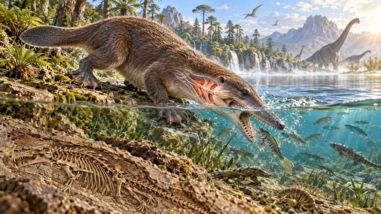 Caccia preistorica tra acqua e fossili