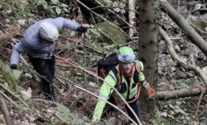 Cercatore funghi Soccorso Alpino