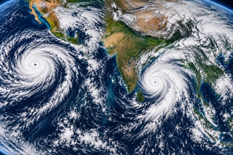 Cicloni tropicali Pacifico e Indiano