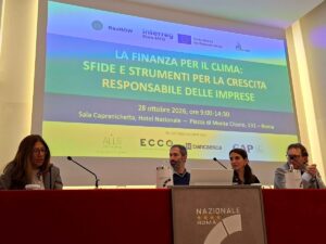Convegno Finanza per il clima