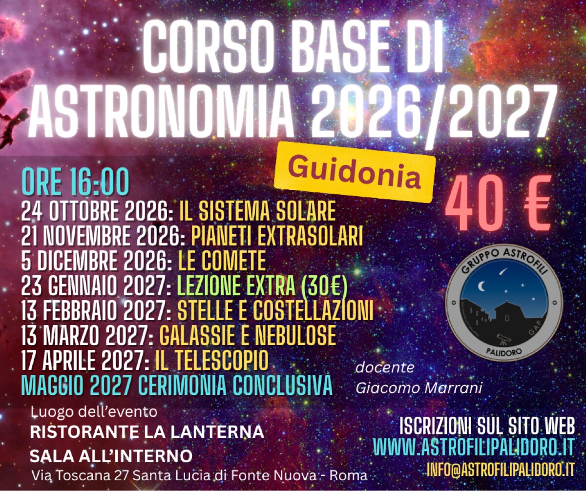 Corso astronomia