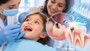 Curare la carie nei bambini senza trapano la scoperta rivoluzionaria sul fluoruro diammino d'argento