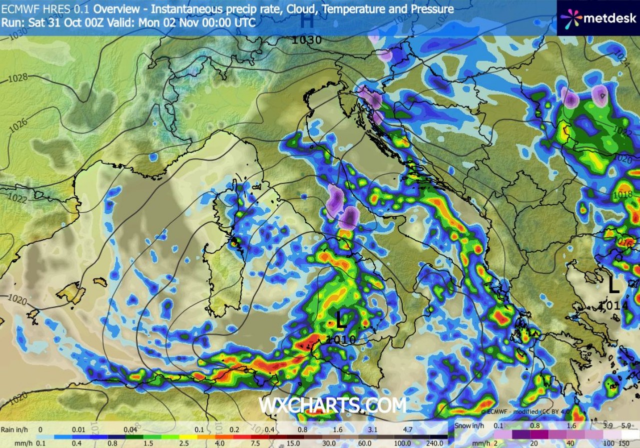 Domenica 1 novembre sera-notte