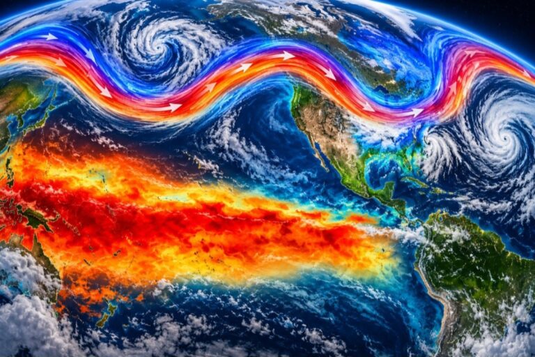 El Niño tempeste USA