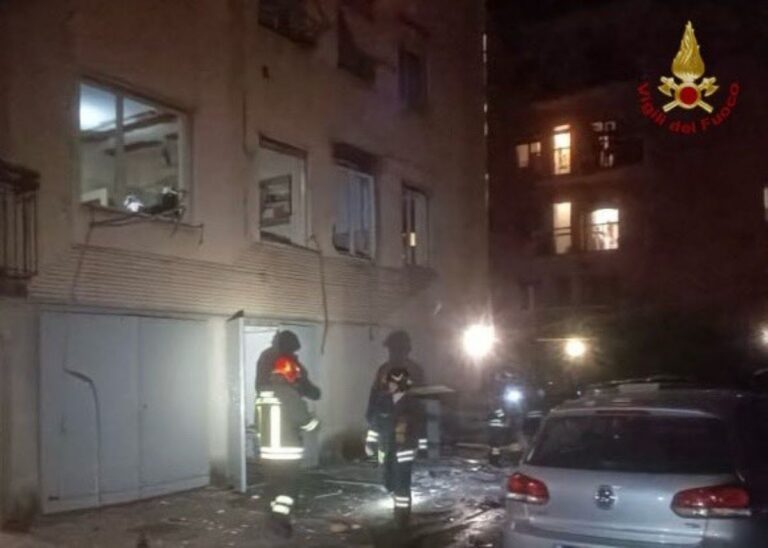 Esplosione Bergamo
