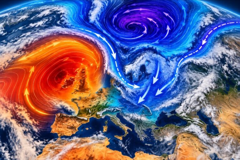 Freddo novembre crollo vortice polare