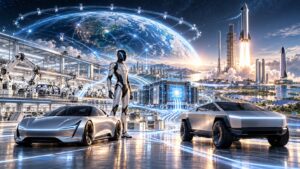 Fusione Tesla e SpaceX