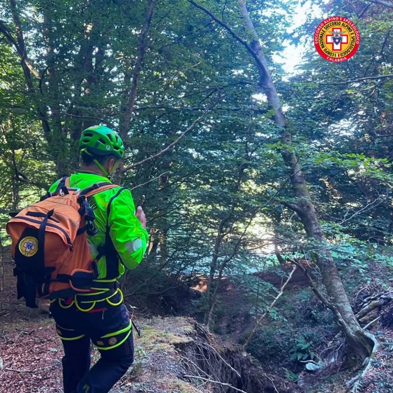 Intervento soccorso Alpino e Speleologico Calabria