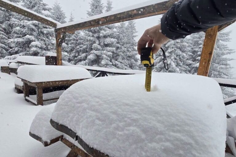 Neve Grecia 28 ottobre