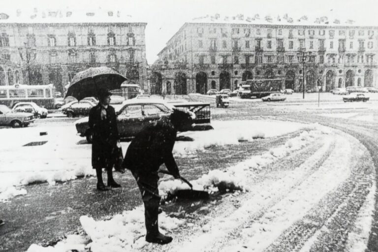 Neve Torino ottobre 1979