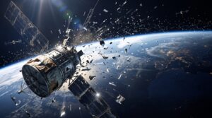 Nube di detriti in orbita vecchio satellite sovietico va in frantumi