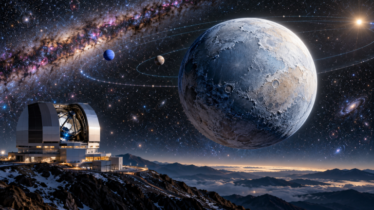 Osservatorio tra stelle e mondi ghiacciati