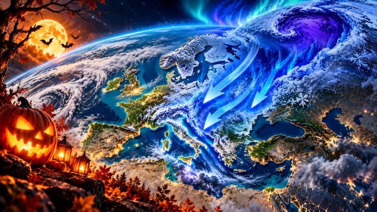 Previsioni Meteo ondata freddo neve halloween