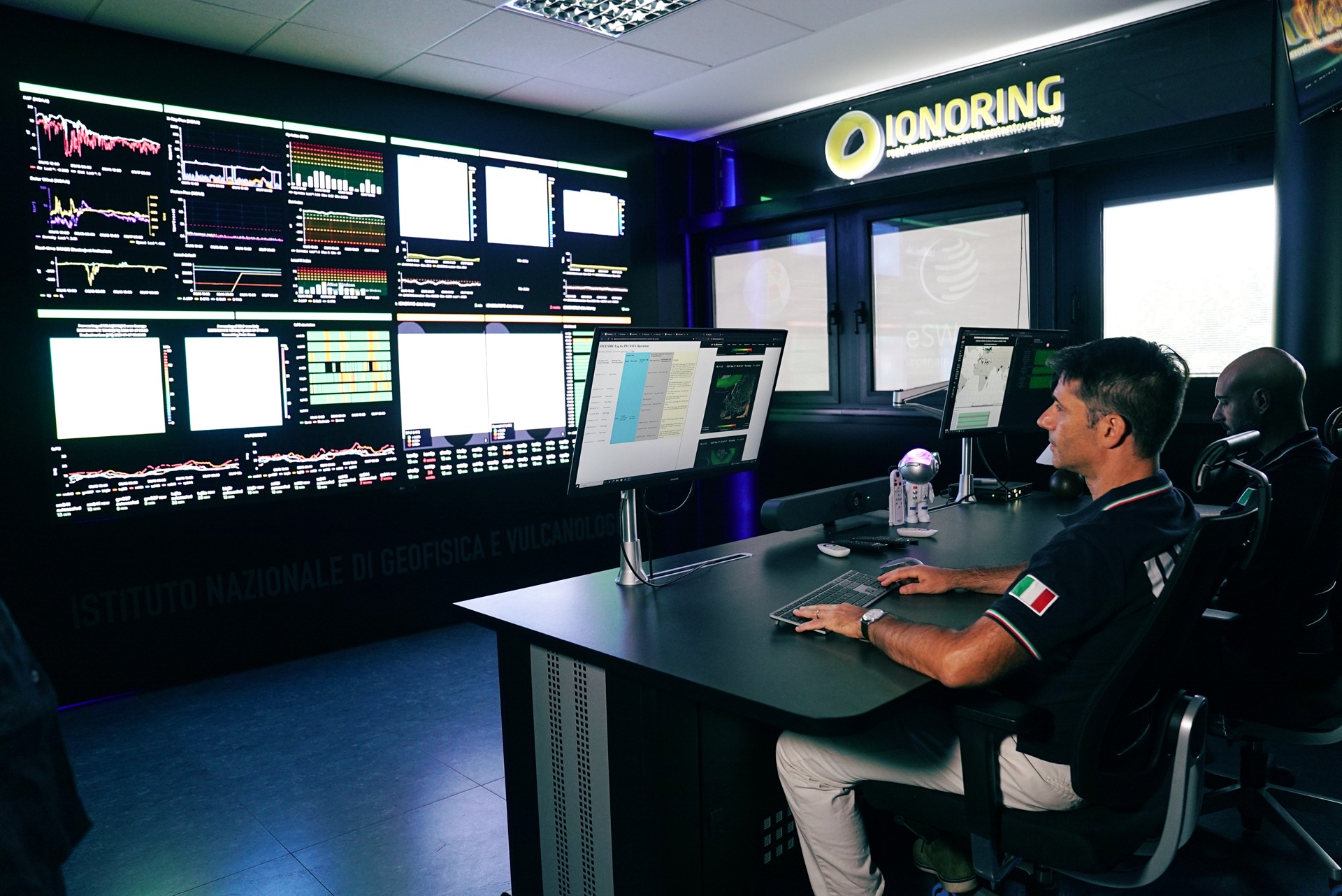 Sala di Monitoraggio Space Weather ingv