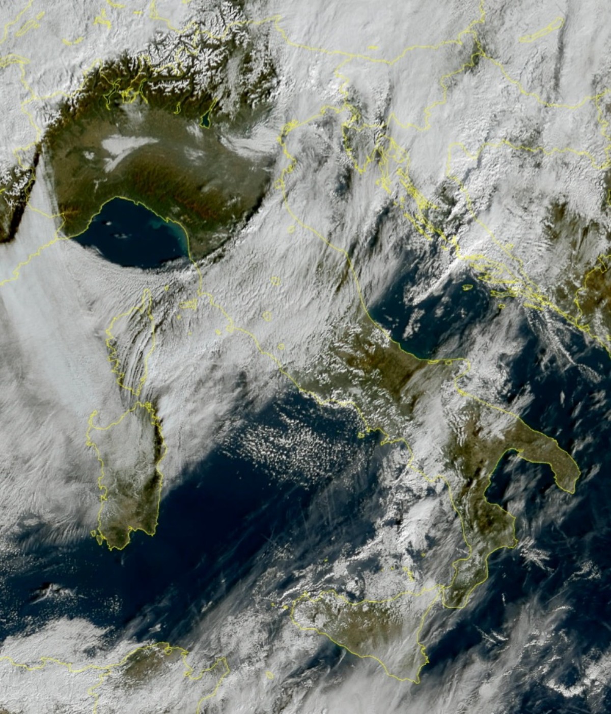Satellite Italia 24 ottobre