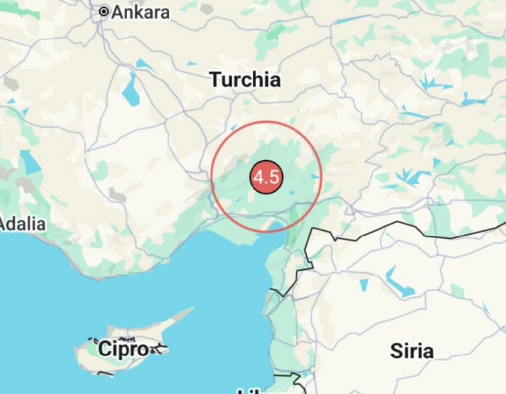 Terremoto Turchia