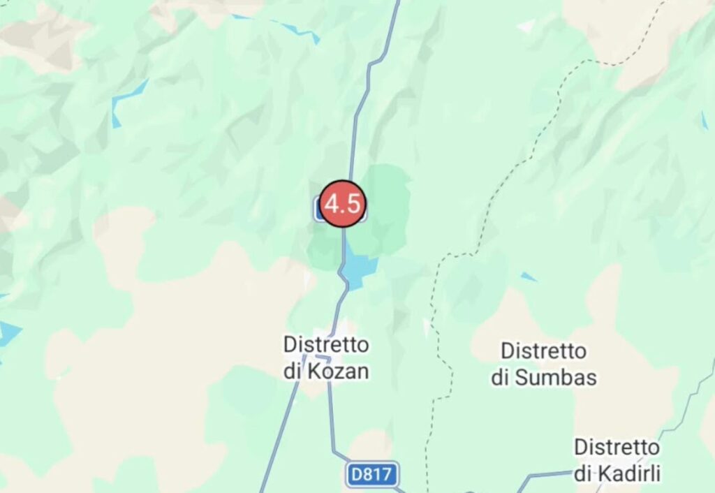Terremoto Turchia