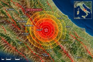 Terremoto Palena Abruzzo