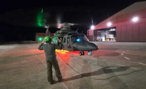 Urzulei speleologo bloccato aeronautica