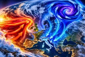 Vortice polare modelli ECMWF, GFS e AIFS