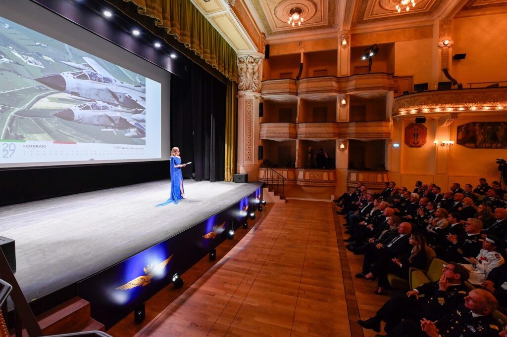 aeronautica militare presentazione calendario