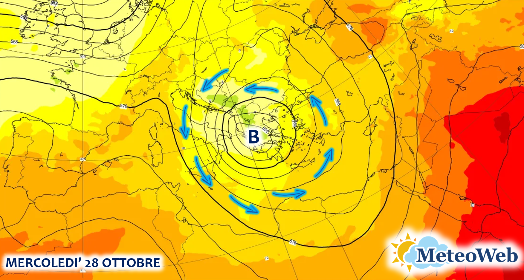 allerta meteo 28 ottobre