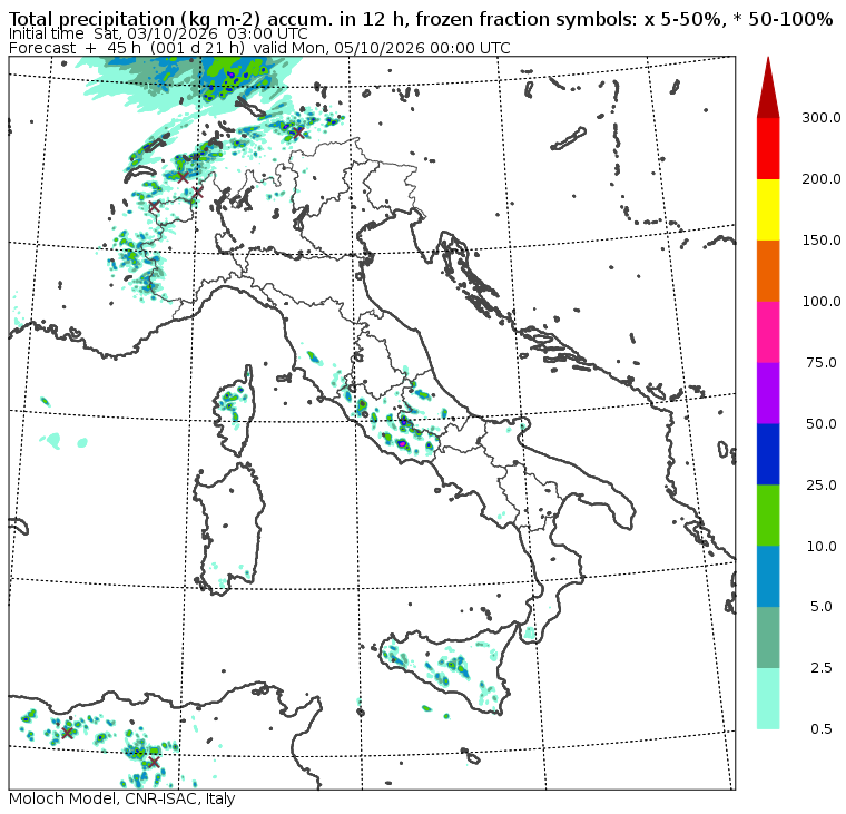 allerta meteo domenica 4 ottobre