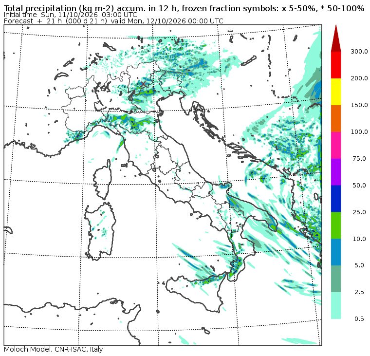 allerta meteo domenica sera