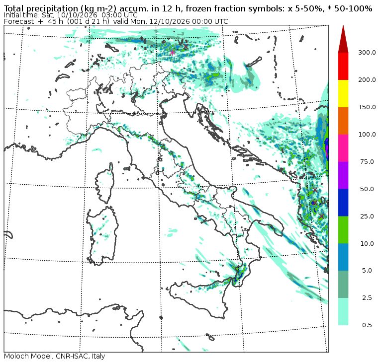 allerta meteo domenica sera